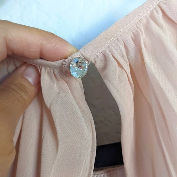 AW Aderes Bridesmaid Prom Formal Special Occasion Wedding Guest Dress, Pink, 8 - Picture 8 of 11